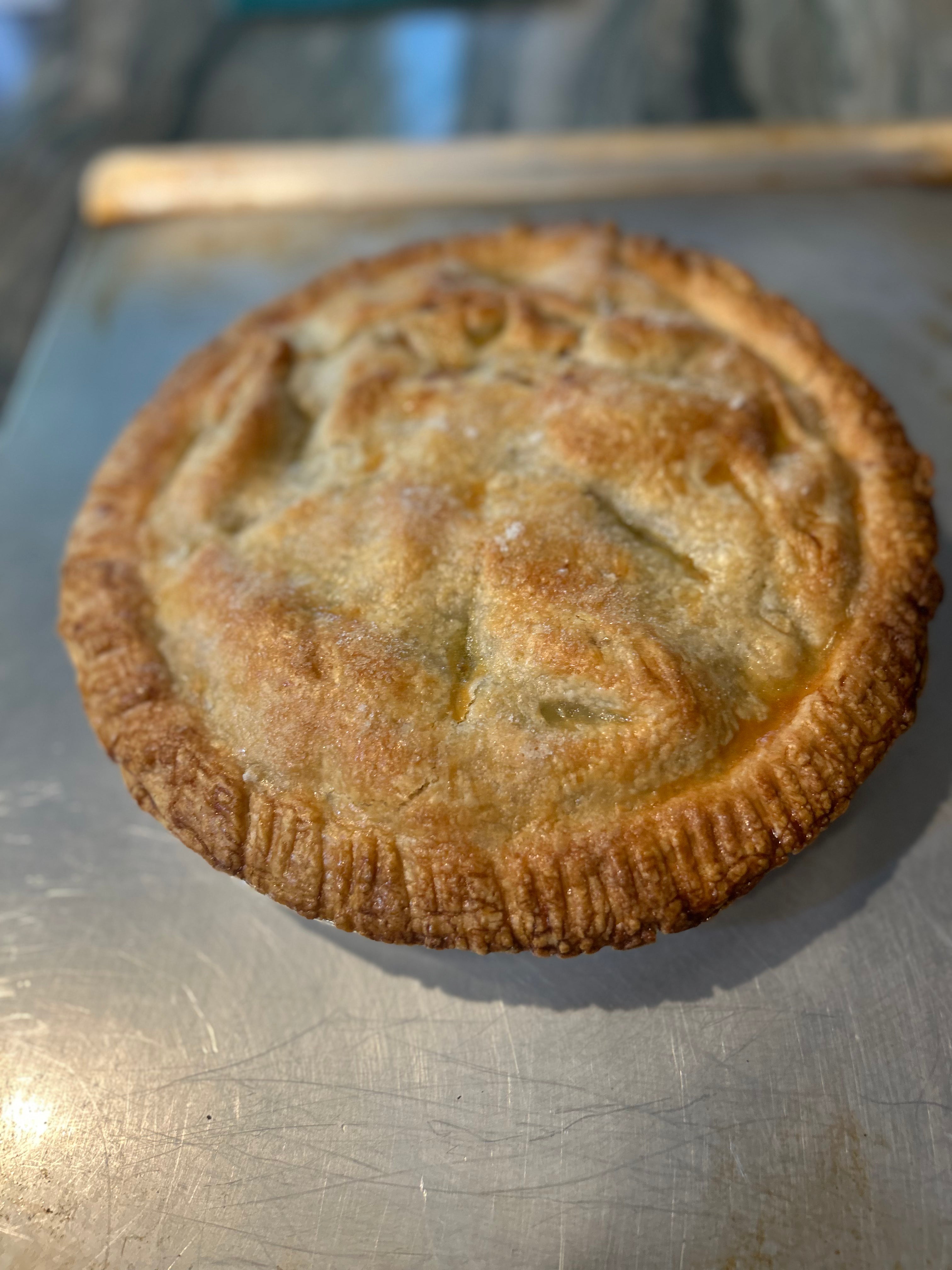 Salted Caramel Apple Pie